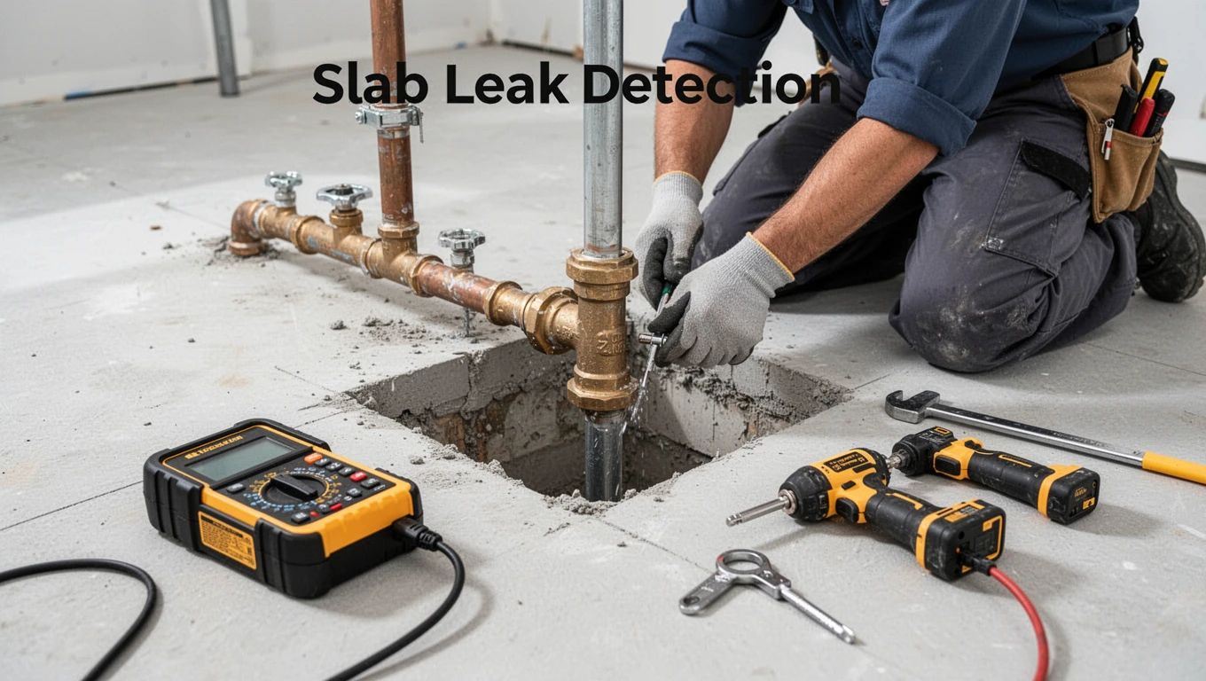 Slab Leak Detection